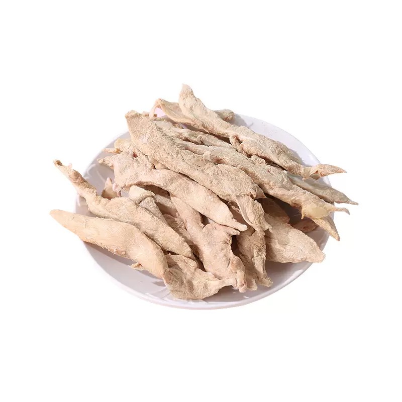 Freeze-dried duck breast pieces