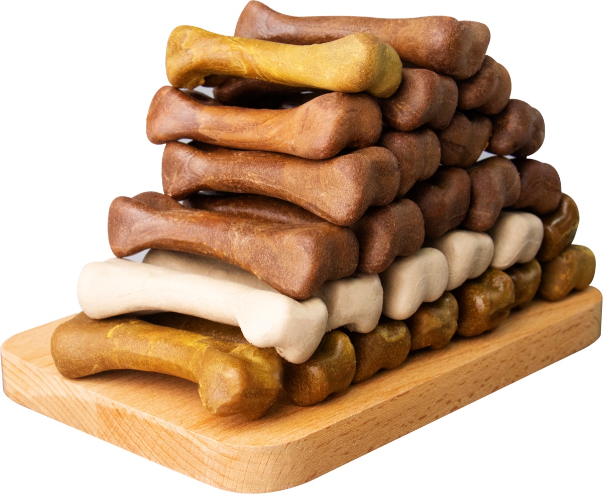 C-profile bone-shaped chew