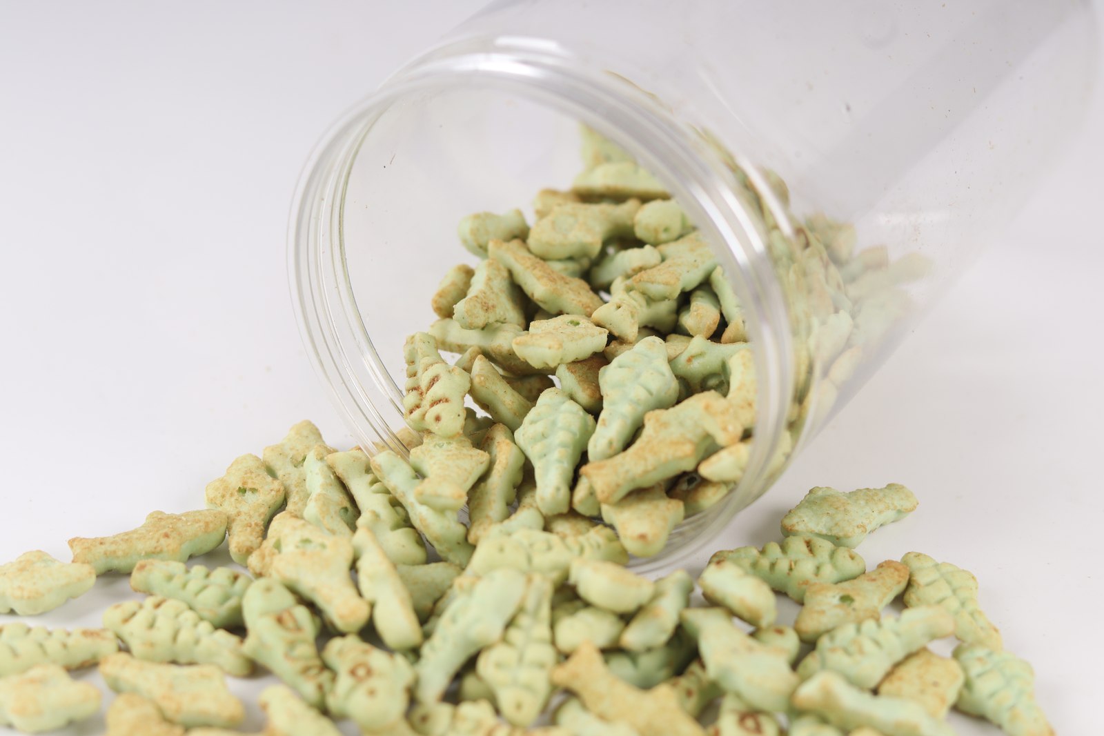Salmon and catnip cat biscuits