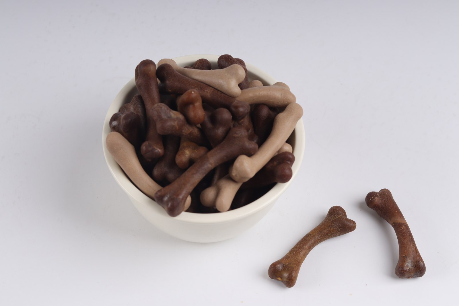 Small bone-shaped chew